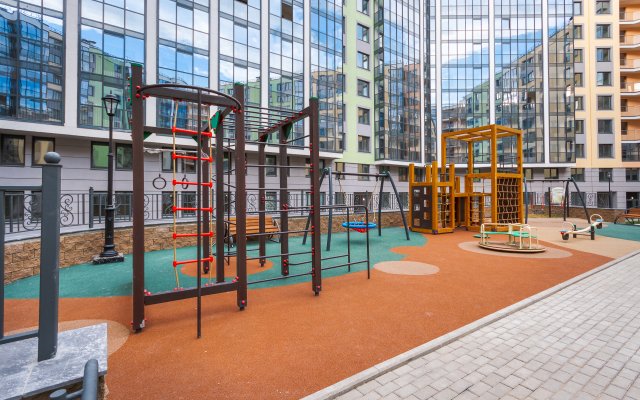 Апартаменты GLOBALSTAY Просторная 1-комнатная Квартира в Новом Доме Бизнес Класса ЖК Палацио на ВО в центре СПБ