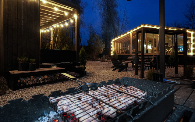 Частный дом Уютный дом в окружении леса