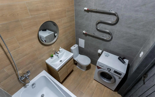 Odnokomnatnyye apartamenty-studiya v novom zhilom komplekse Kristall Apartments