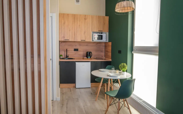 Апартаменты Stepanenkov с открытой террасой на Амундсена 7