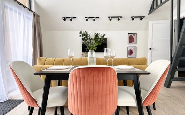 Частный Дом Барнхаус №4 с инфракрасной сауной и горячим Чаном на 6 человек