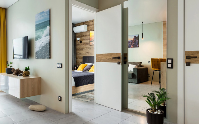 Апартаменты от Топ Геленджик Gelendzhik Bay видовой Royal Suite 2+2 гостя