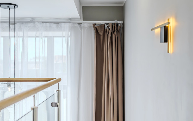 Novaya uyutnaya studiya na Prilukskoy Apartments