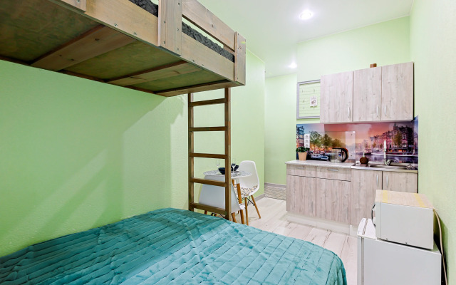 Квартира Уютная студия с парковкой в центре