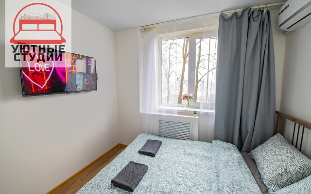 Уютная студия 1 на улице Котельникова