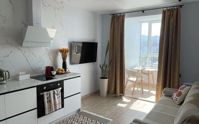 S Sovremennym Dizaynom I Mebelyu Flat