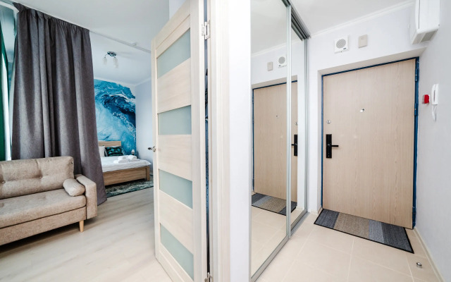 Апартаменты River Side Moscow City Мраморное море