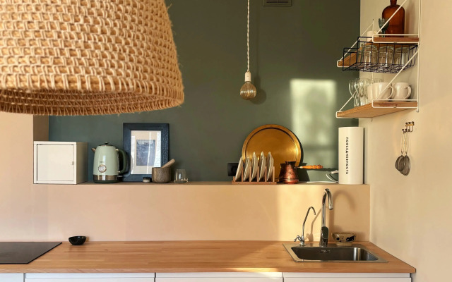 Квартира Атмосферная с уникальным дизайном и проектором для фильмов