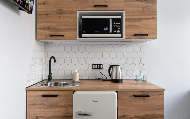 Uyutnaya Studiya Bestflat24 U Metro Botanicheskiy Sad Apartments