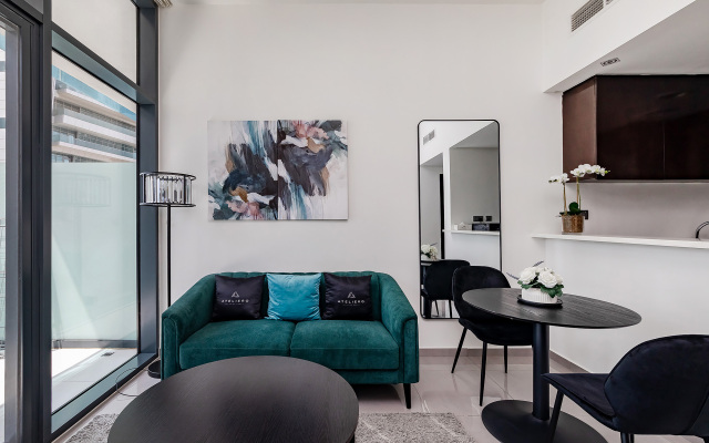 Stylish 1br at Damac Merano Tower with Great View Apartments