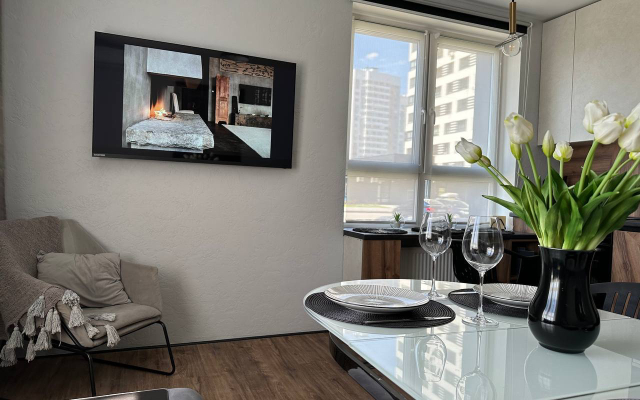 Апартаменты ДзенХоум в стиле оп-арт 105