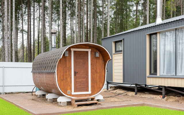 Частный дом Семейный с баней