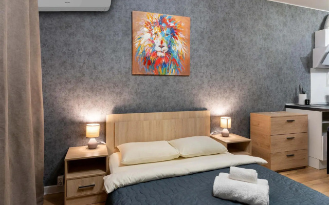 Odnokomnatnyye apartamenty-studiya v novom zhilom komplekse Kristall Apartments
