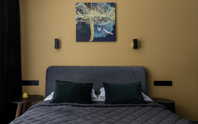 Dvukhmestnye New Horizon STAY s dizainerskim interyerom Flat