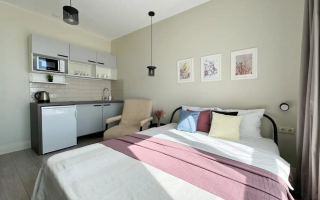 Апартаменты Уютная студия у метро Спартак