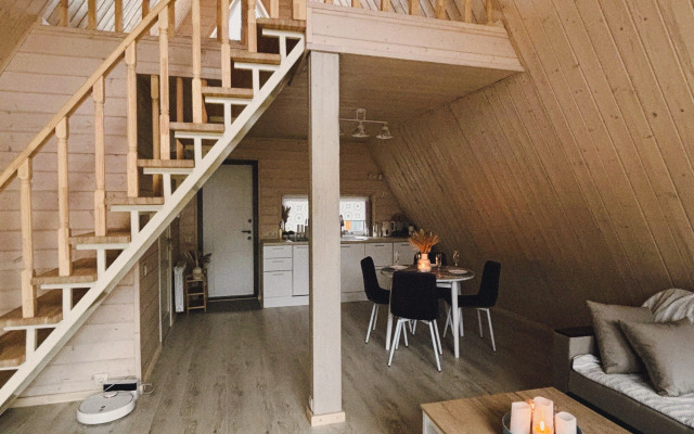 Частный дом Уютный А-фрейм у Леса