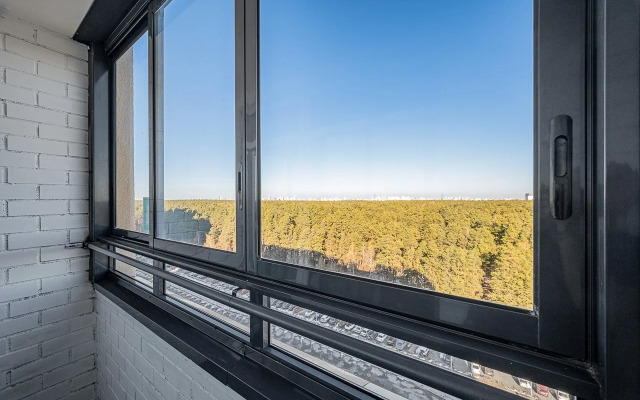 Квартира Великолепная Квартира с Видом на Сосны