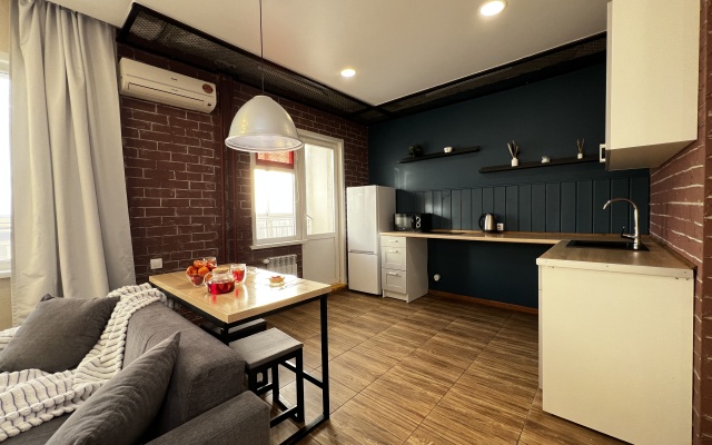 Loft apartament s vidom na reku vozle Akvaparka Flat