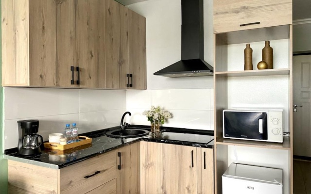 Апартаменты Студия Көктем с шикарным видом на город