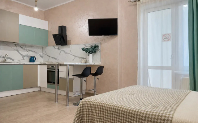 Квартира на 25 этаже с красивым видом на город