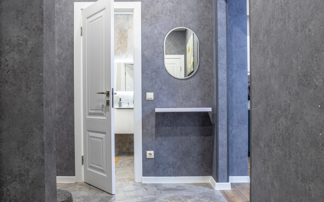 Квартира просторная евродвушка с большой кроватью и удобным диваном