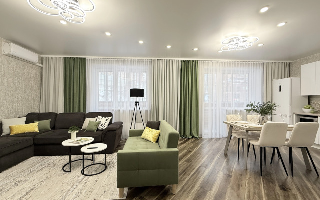 Апартаменты 2шка НА 7 ЧЕЛОВЕК У НОВОГО ЛДС СИБИРЬ-АРЕНА