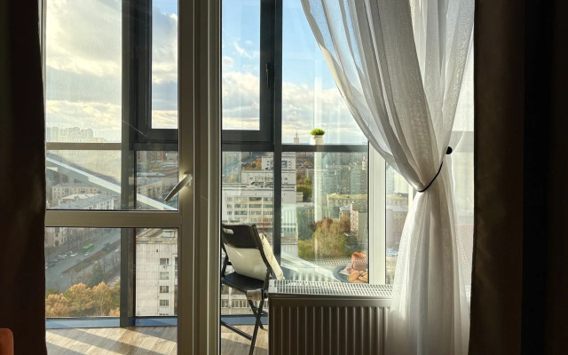 Квартира Стильная видовая студия в центре