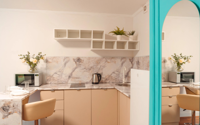 Aparthause studiya 5 min. do m. Botanicheskaya Flat