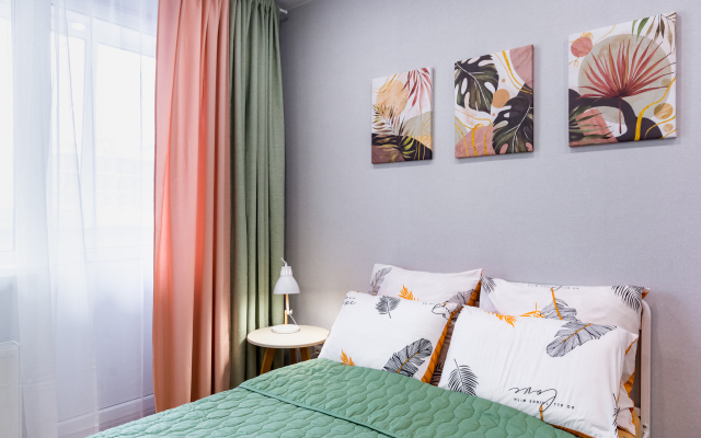 Sovremennaya studiya dlya dvoikh vozle  Ekspo-grad Flat