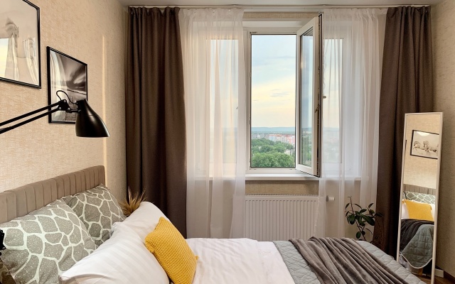 Квартира Алмаз Сити Огни Автозавода Мокко