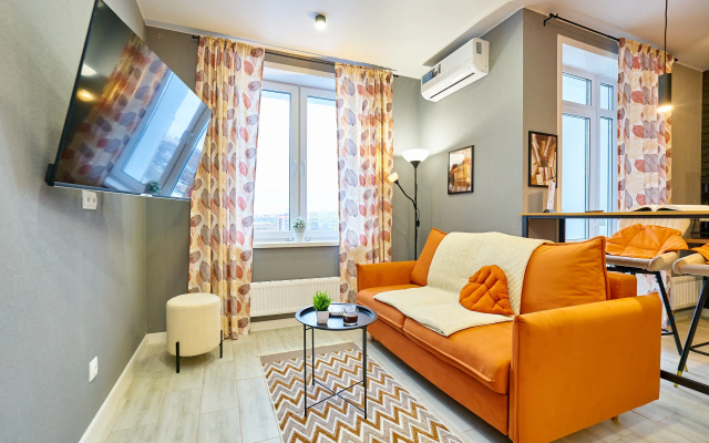 Studiya na 15 etazhe ( s kondicionerom) v ZhK Runa park po adresu Malkova 12 na 4 cheloveka Apartments - Apartment in Perm - Photo 4