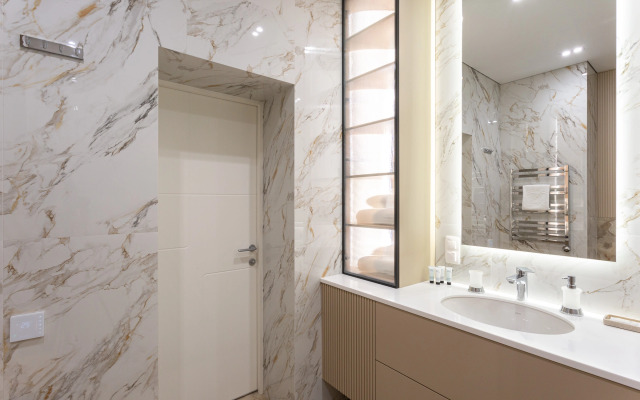 Апартаменты Red Apartments Светлана Парк Адель