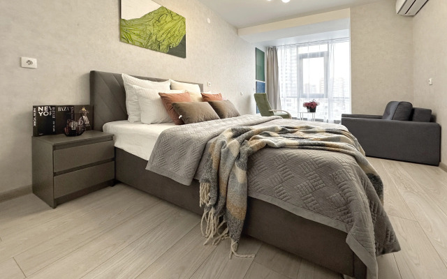 Sovremennye Lyuks S Saunoy Aviatorov D.34 Apartments