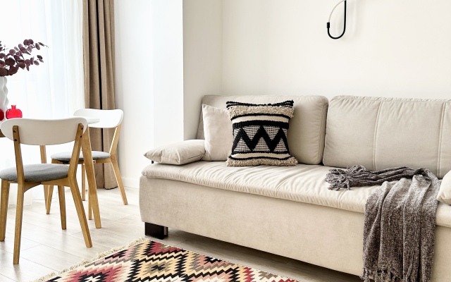 Апартаменты 158/4 Комфорт сити с двуспальной кроватью, диваном и красивым видом