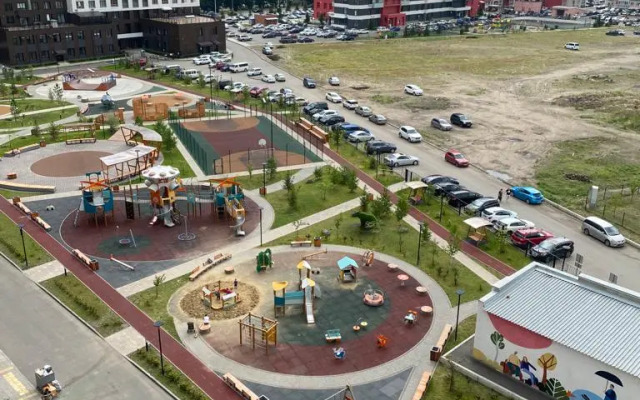 Апартаменты Студия KrasLoft в ЖК Притяжение на двоих