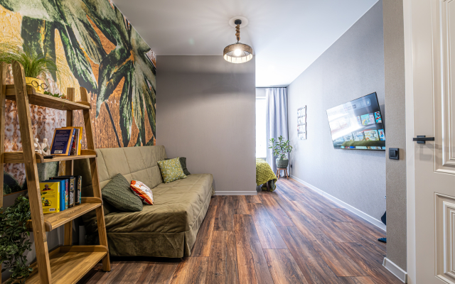 Квартира с уникальным дизайном и творческой концепцией