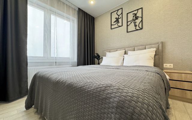 Квартира Новая Светлая Рядом с Аквапарком Лето-Лето