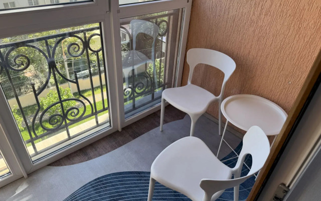 Квартира 571 в Центре с Балконом и Кухней Гостиной