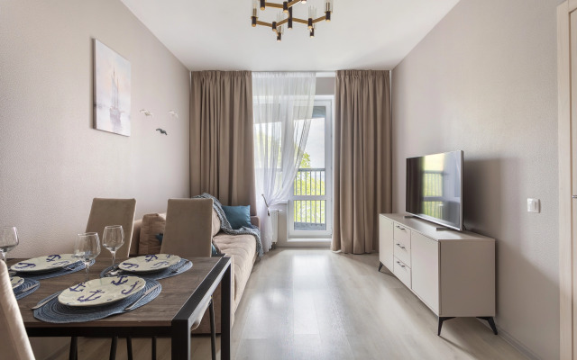 Prudius Apart v Kronshtadte s vidom na zaliv Apartments
