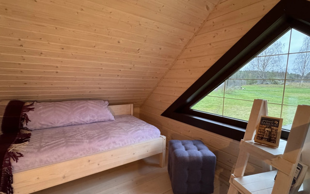 Частный дом 4 с Видом на Озеро Киркколампи и Собственной Сауной