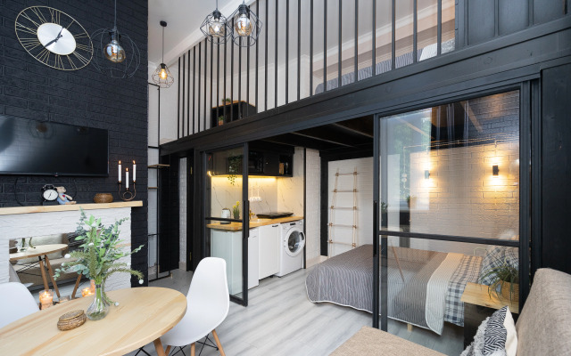 S Saunoy, kaminom I Konditsionerom Loft Tsentr Kreml Kazan Flat - Apartment in 카잔 - Photo 5