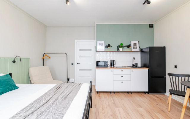Uyutnaya Stilnaya Studiya U Tsentralnogo Rynka Flat