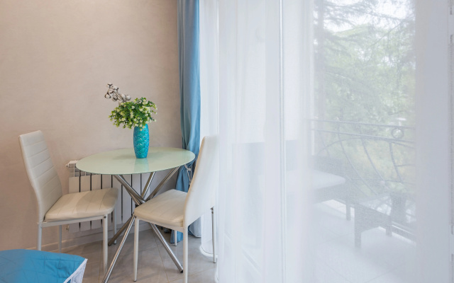 Квартира ApartAmore Уютная студия с балконом и видом на парк ЖК Покровский Парк — фото 3