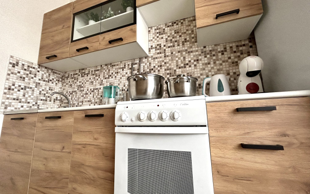 Апартаменты FSF С Кофемашиной в Географическом Центре Города