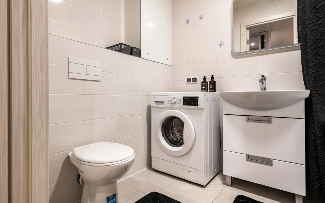 Stil'naya i prostornaya yevrodvushka Flat