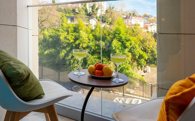 Квартира Уютная с Бассейном на Территории МореСолнцеАпарт