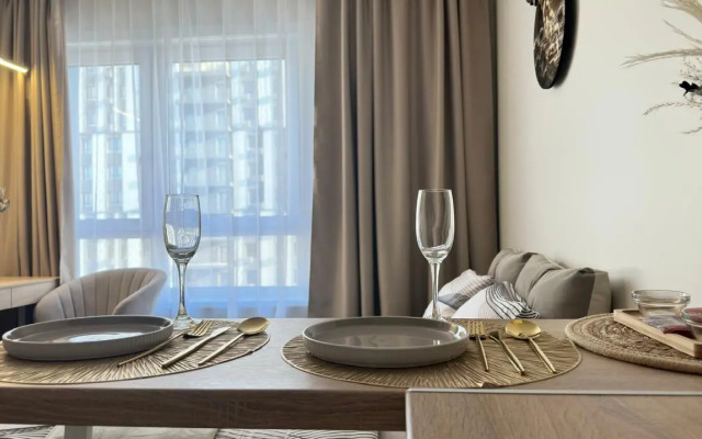 Апартаменты Шикарная студия у Жд Вокзала и ЛеманаПРО