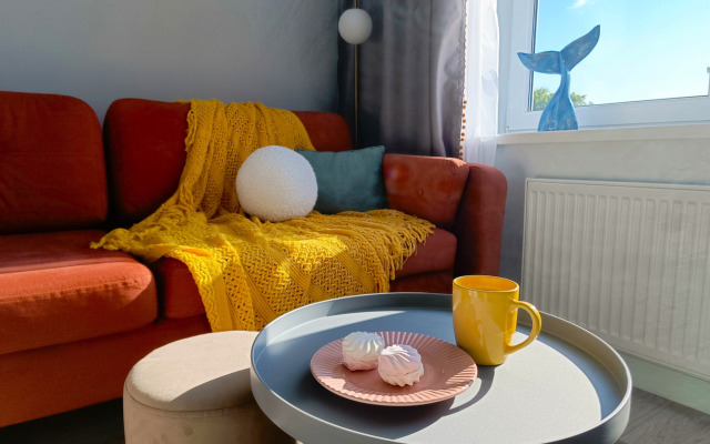 Апартаменты Рыба-Кит в современном комплексе на Яблоневой