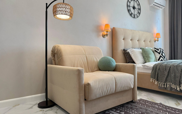 Апартаменты Акваделюкс у моря, с бассейном, СПА, пляжем N338