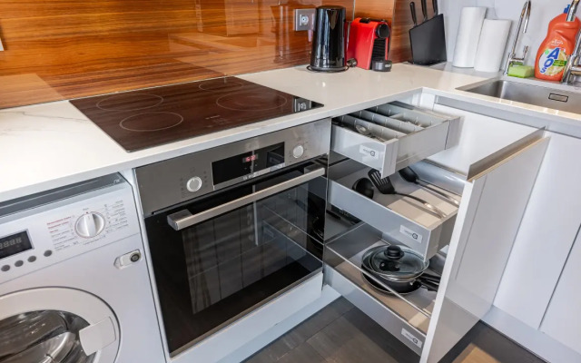 Апартаменты Нежная видовая студия Smart Host